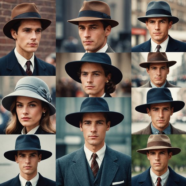 Quels types de chapeaux sont les plus adaptés pour un look rétro?